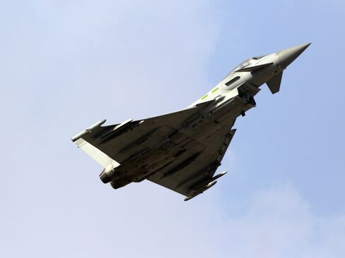 A BAE Typhoon Aircraft