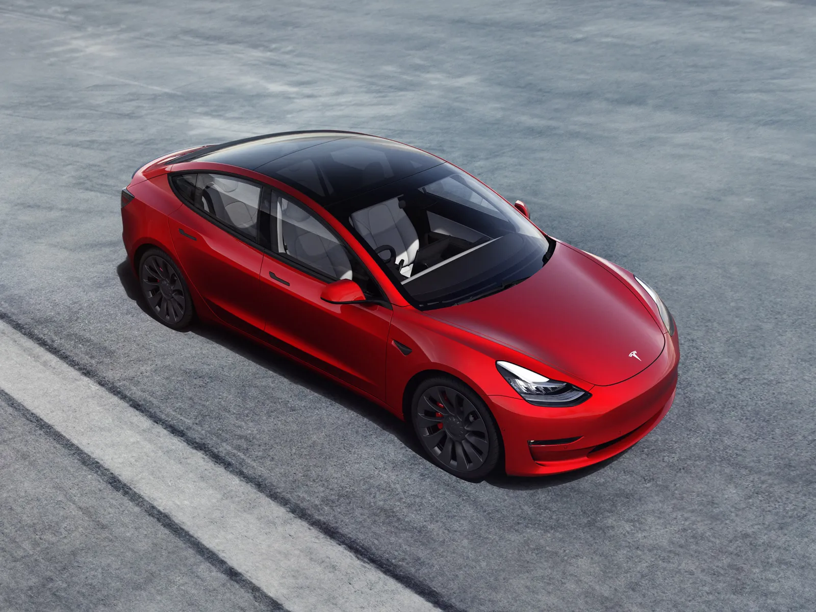 Tesla’s Model 3 all-electric vehicle.