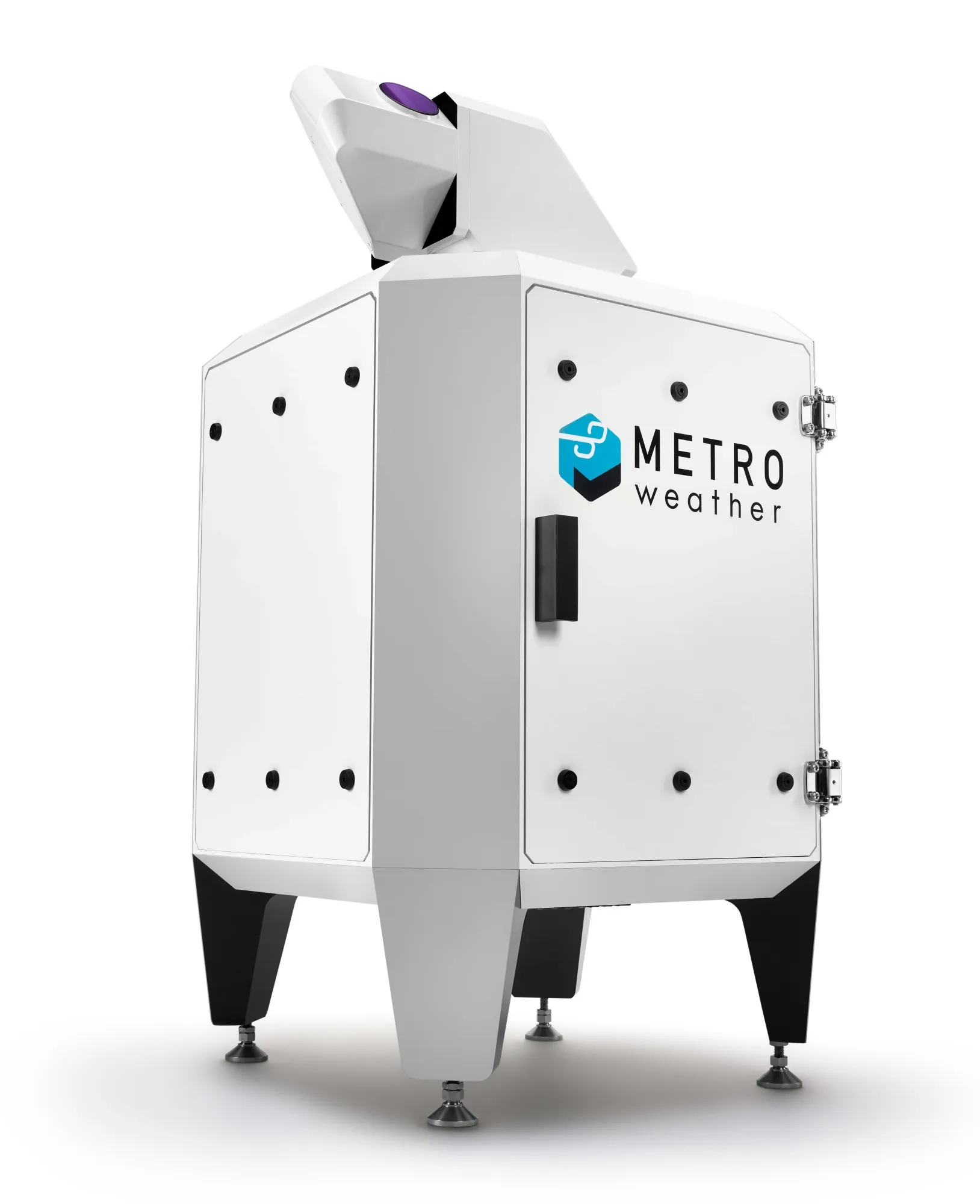 MetroWeather’s doppler lidar that will be used in NASA tests to create wind hazard maps.