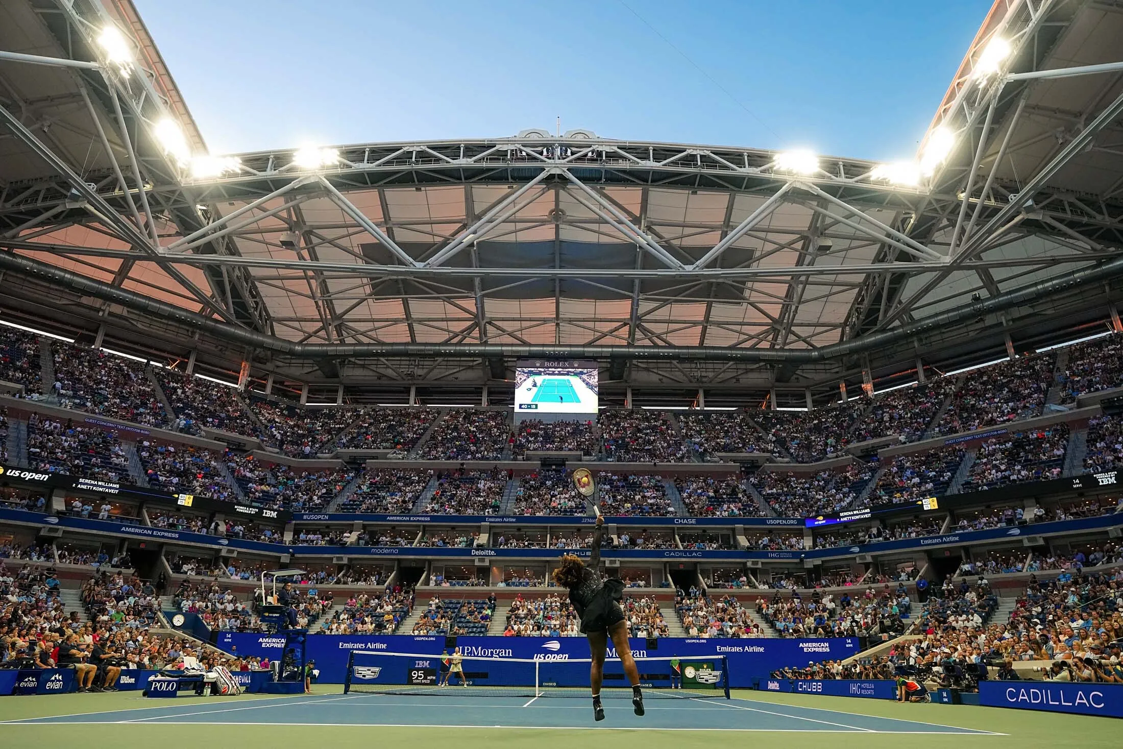 Serena&nbsp;Williams at the 2022 US Open