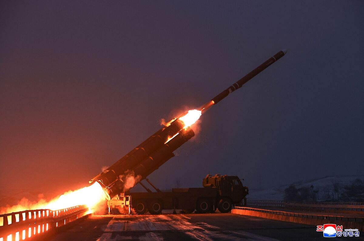 North Korea’s Kim Tests Long-Range Cruise Missiles Over West Sea