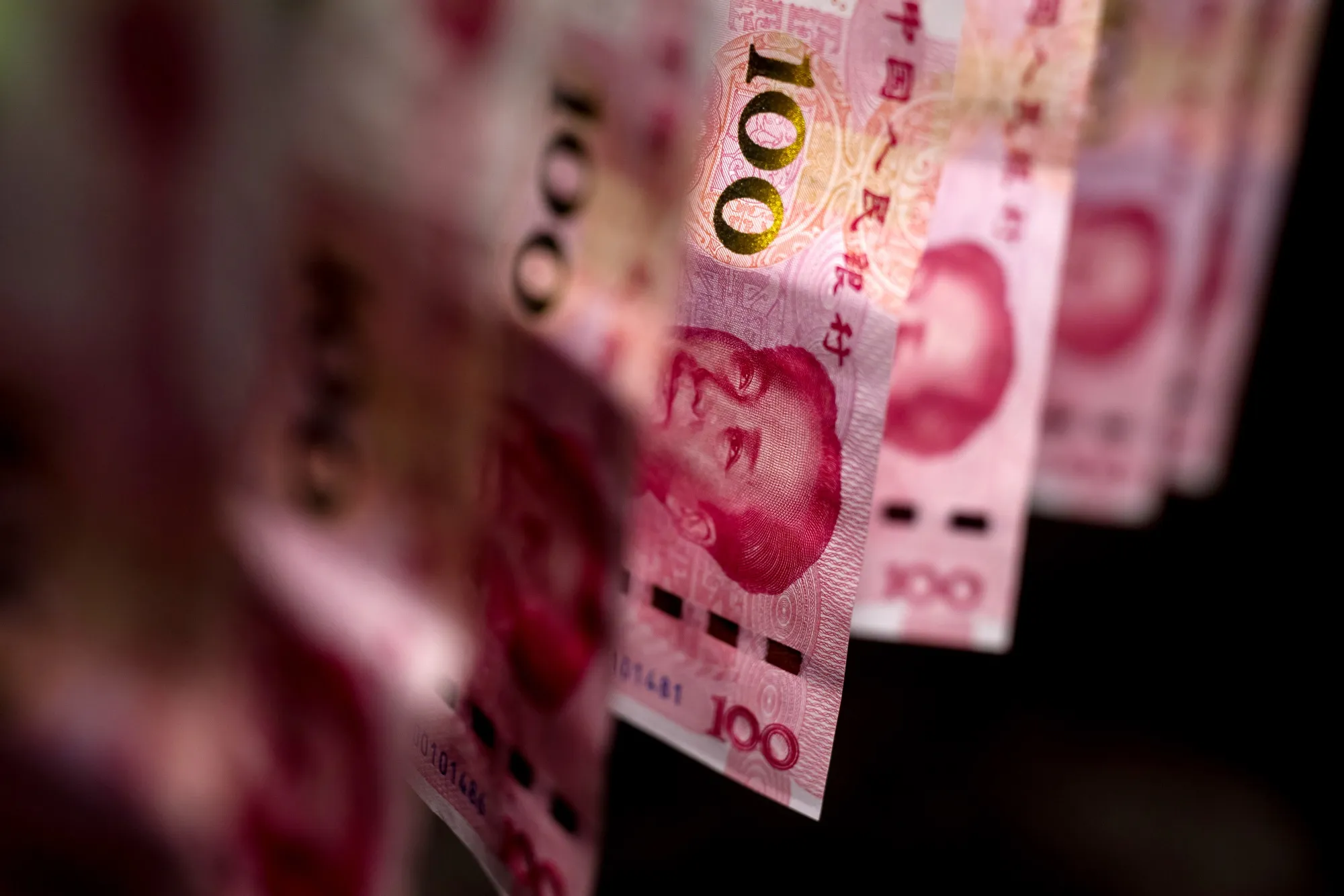 Chinese Yuan, Hong Kong Dollar and U.S. Dollar Banknotes