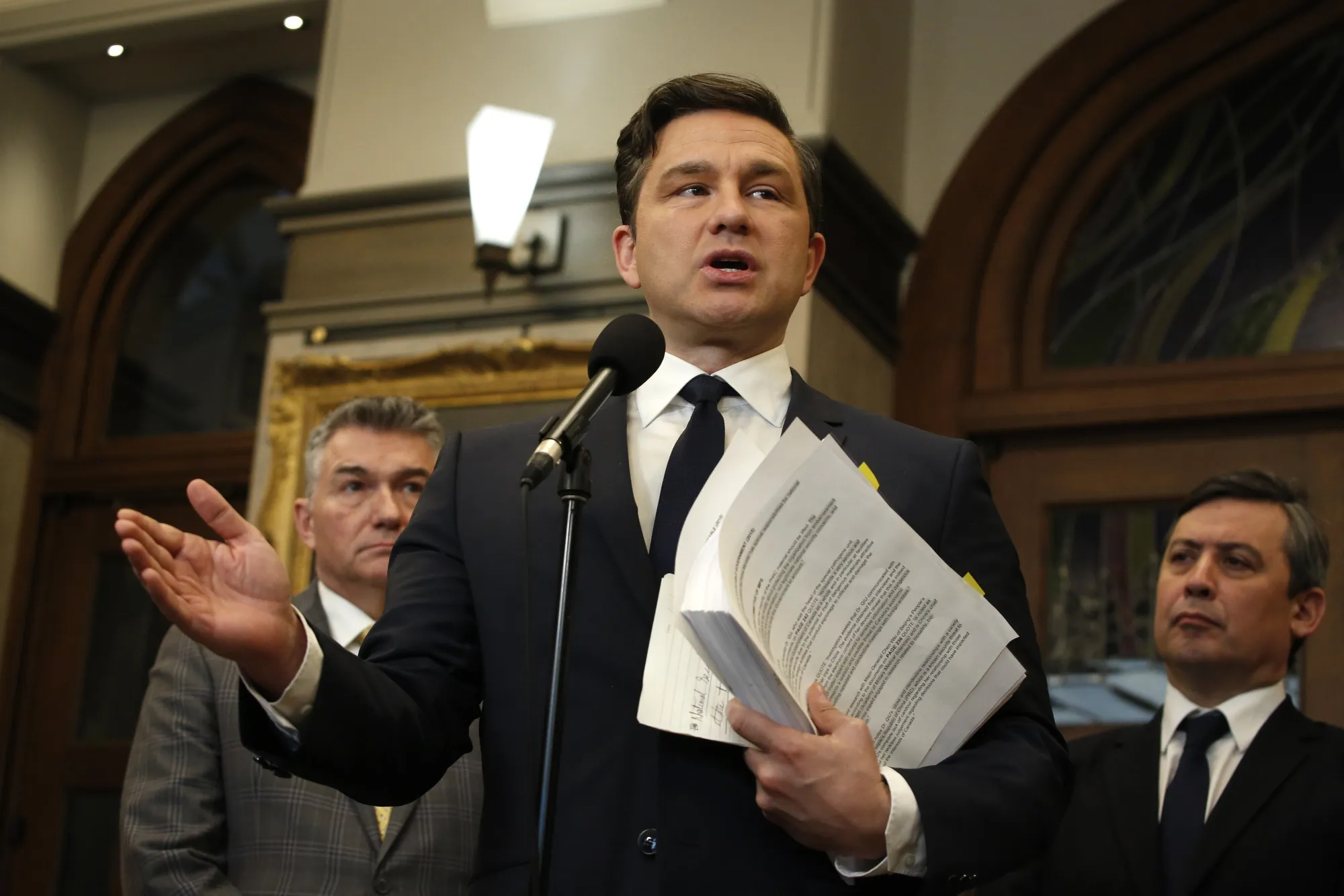 Pierre Poilievre, leader of Canada’s Conservative Party.