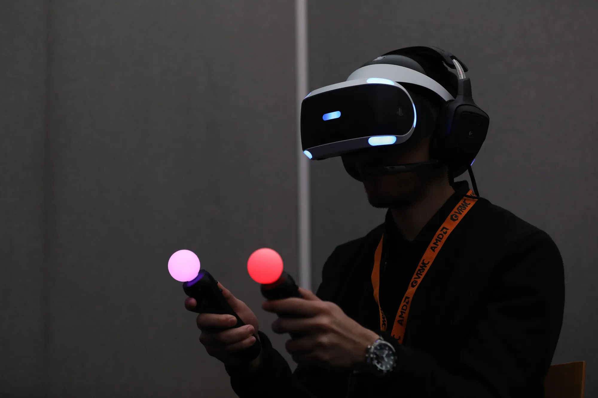 The Virtual Reality World Congress in Bristol, U.K., on&nbsp;April 12, 2017.&nbsp;