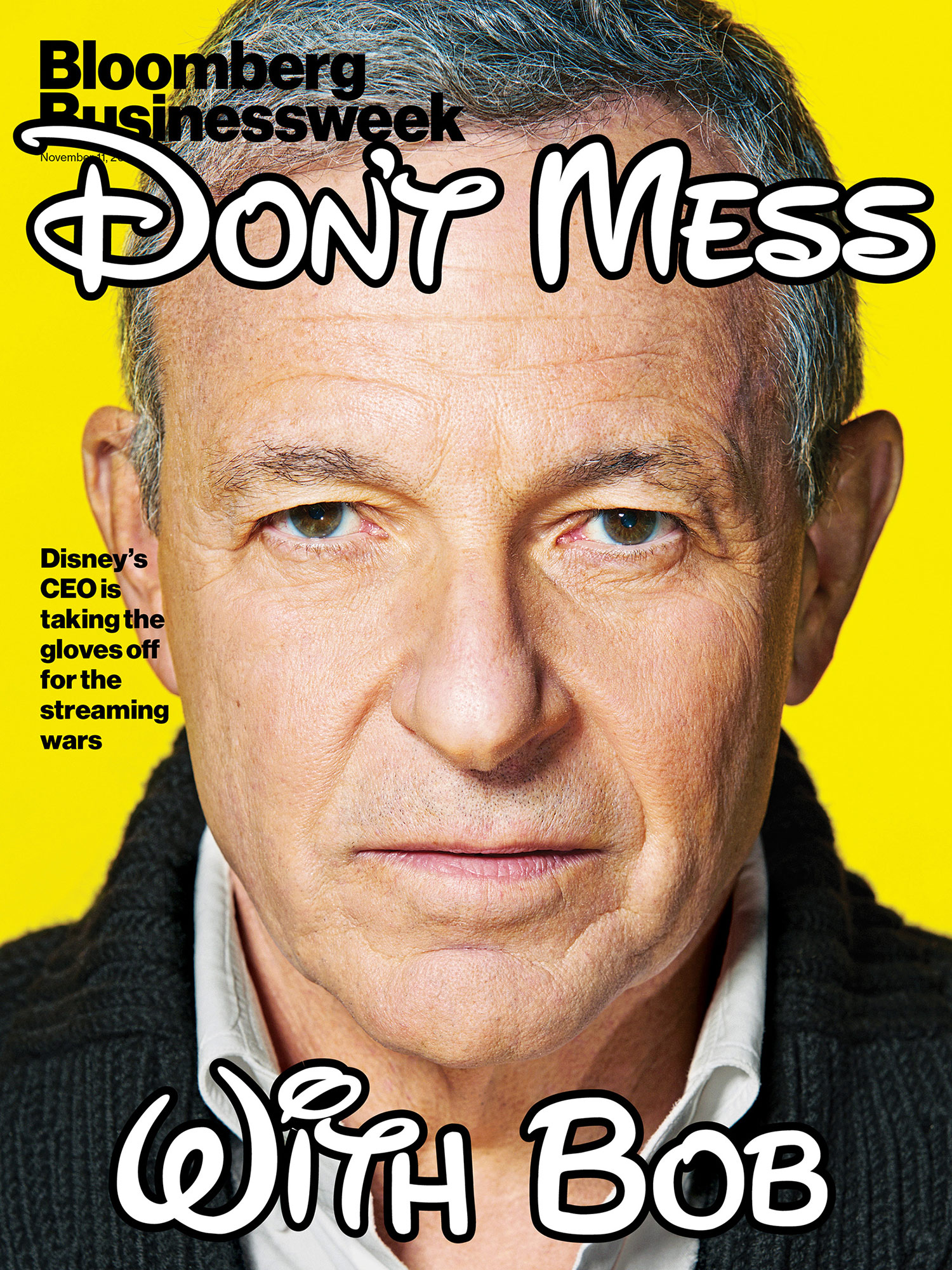Bob Iger Takes The Gloves Off For Disney S Streaming Debut