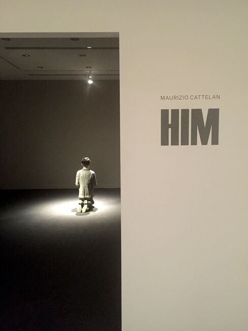 Cattelan’s "Him"