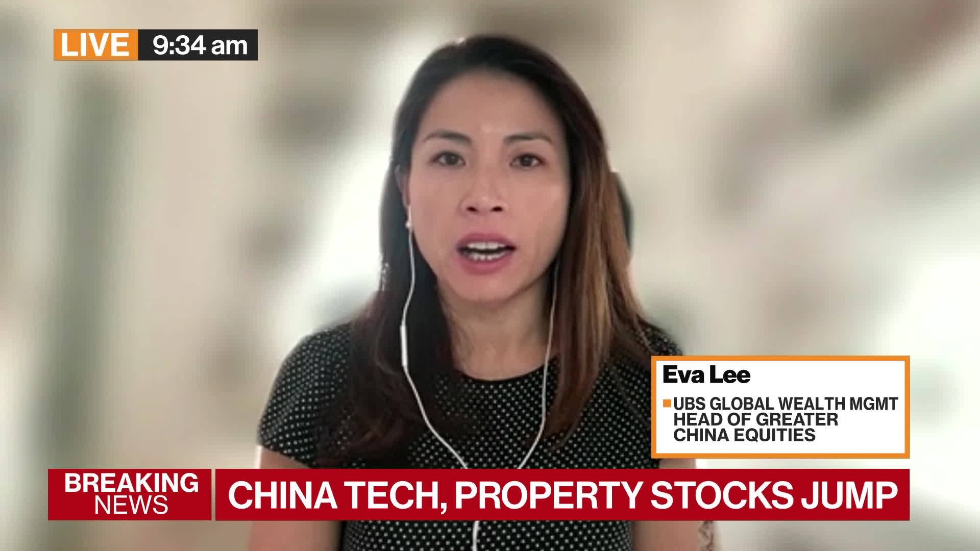 Watch UBS Global WM Eva Lee on Chinese Market Outlook - Bloomberg