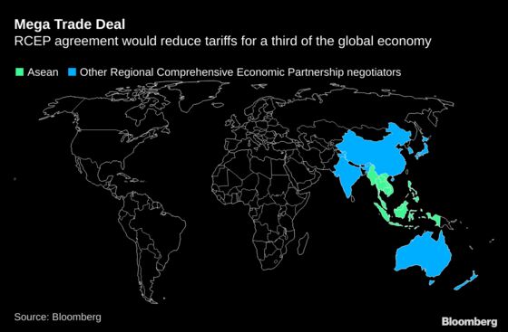 Asia Trade Pact Won’t Be Signed Until February, Philippines Says