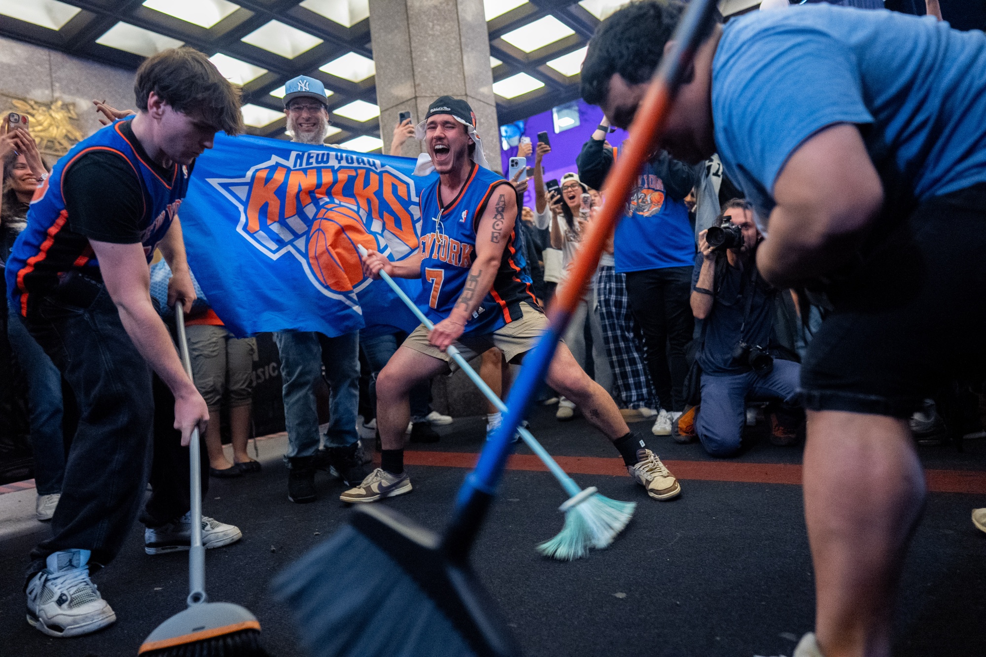 NYC Lifts Ban on Knicks Watch Party Outside Arena Ahead of Finals