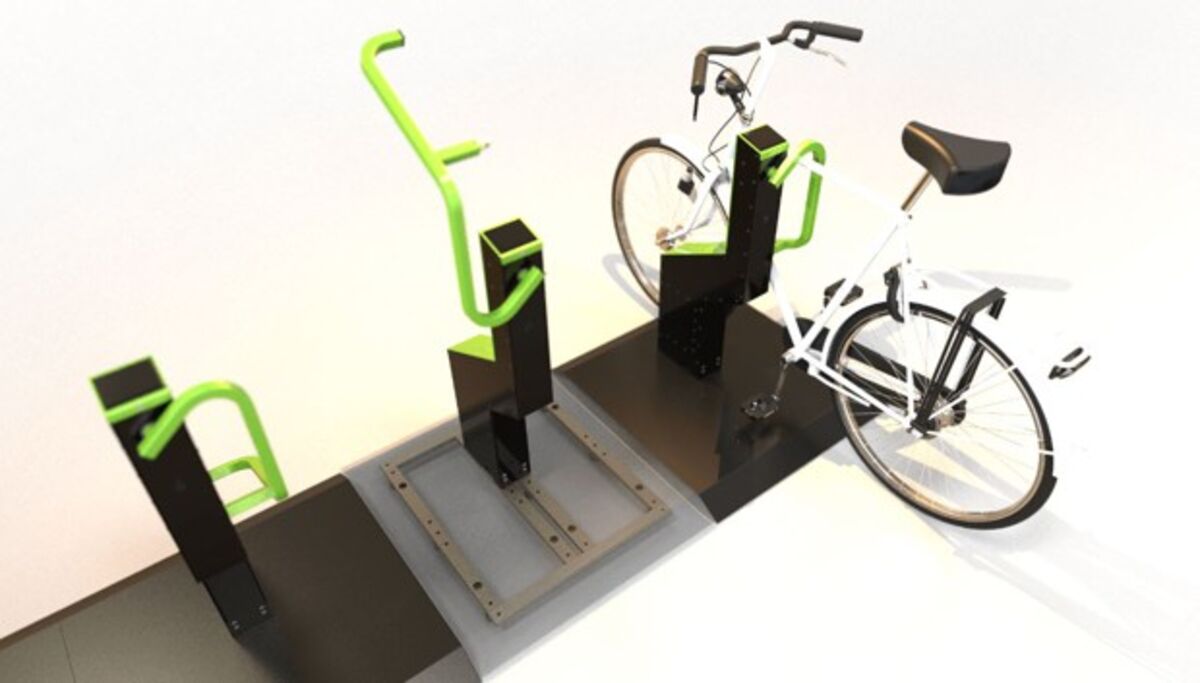 The San Francisco BART's Bike Racks Are 