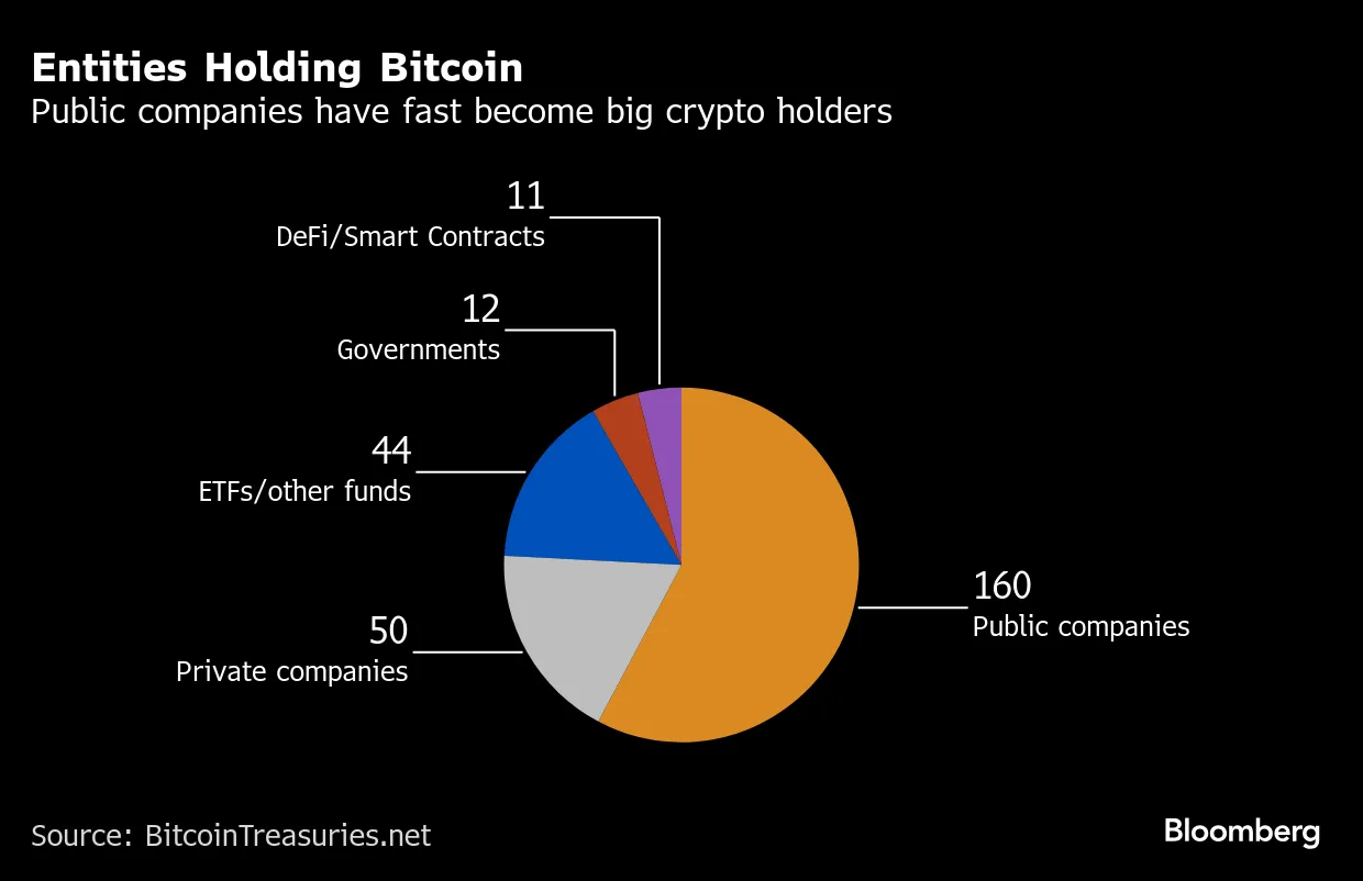 Digital-Asset Treasury Companies Are Booming in a Fragile Market - Bloomberg