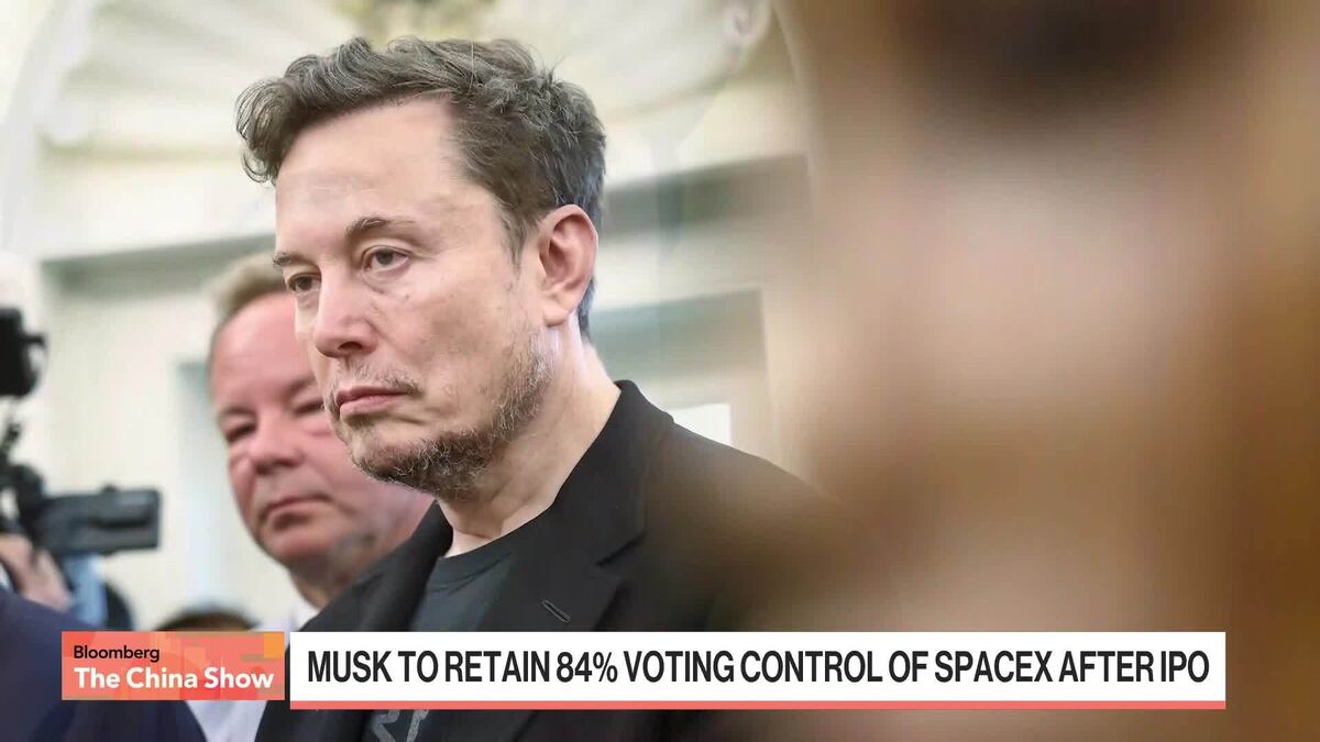 Elon Musk to Retain 84% Voting Control After SpaceX IPO