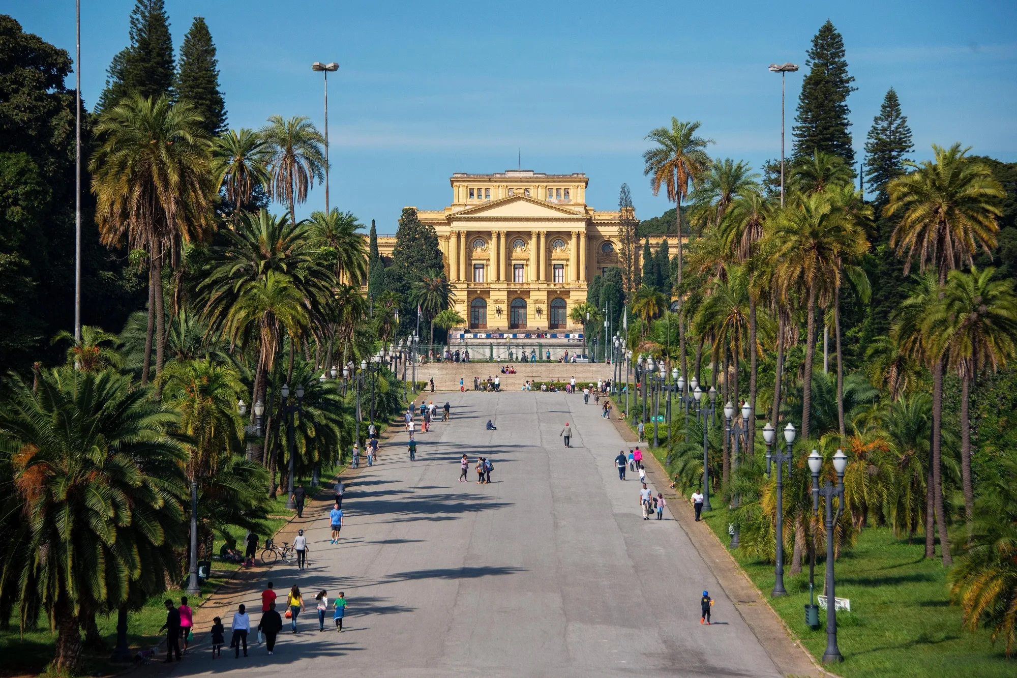 The Ipiranga Museum in Independence Park, São Paulo.
