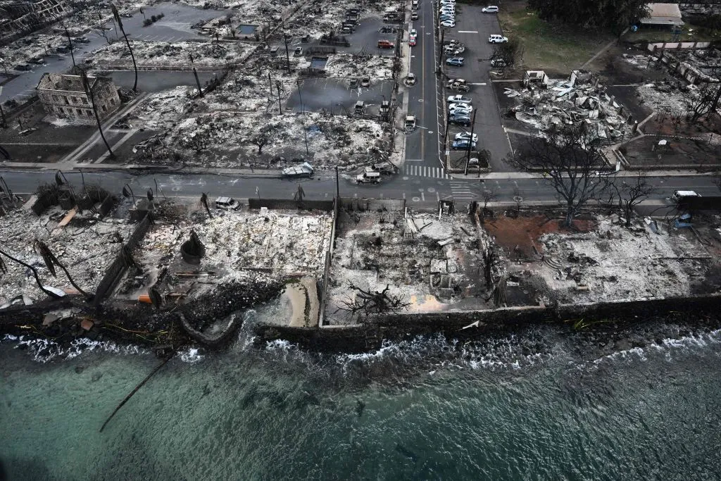 Lahaina, a town on western Maui in Hawaii, was destroyed by wildfire—the deadliest in US history.