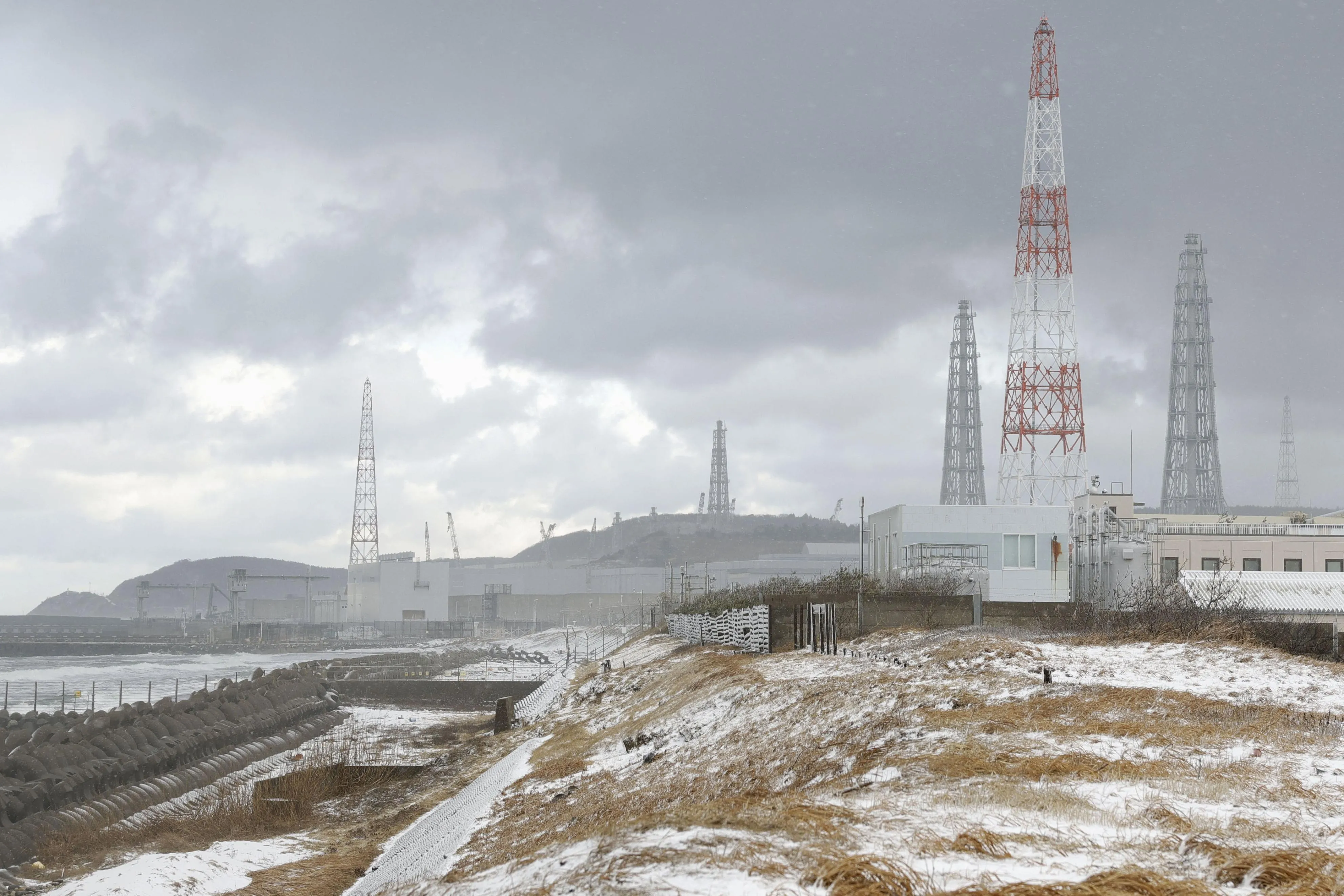 Kashiwazaki-Kariwa nuclear power complex.