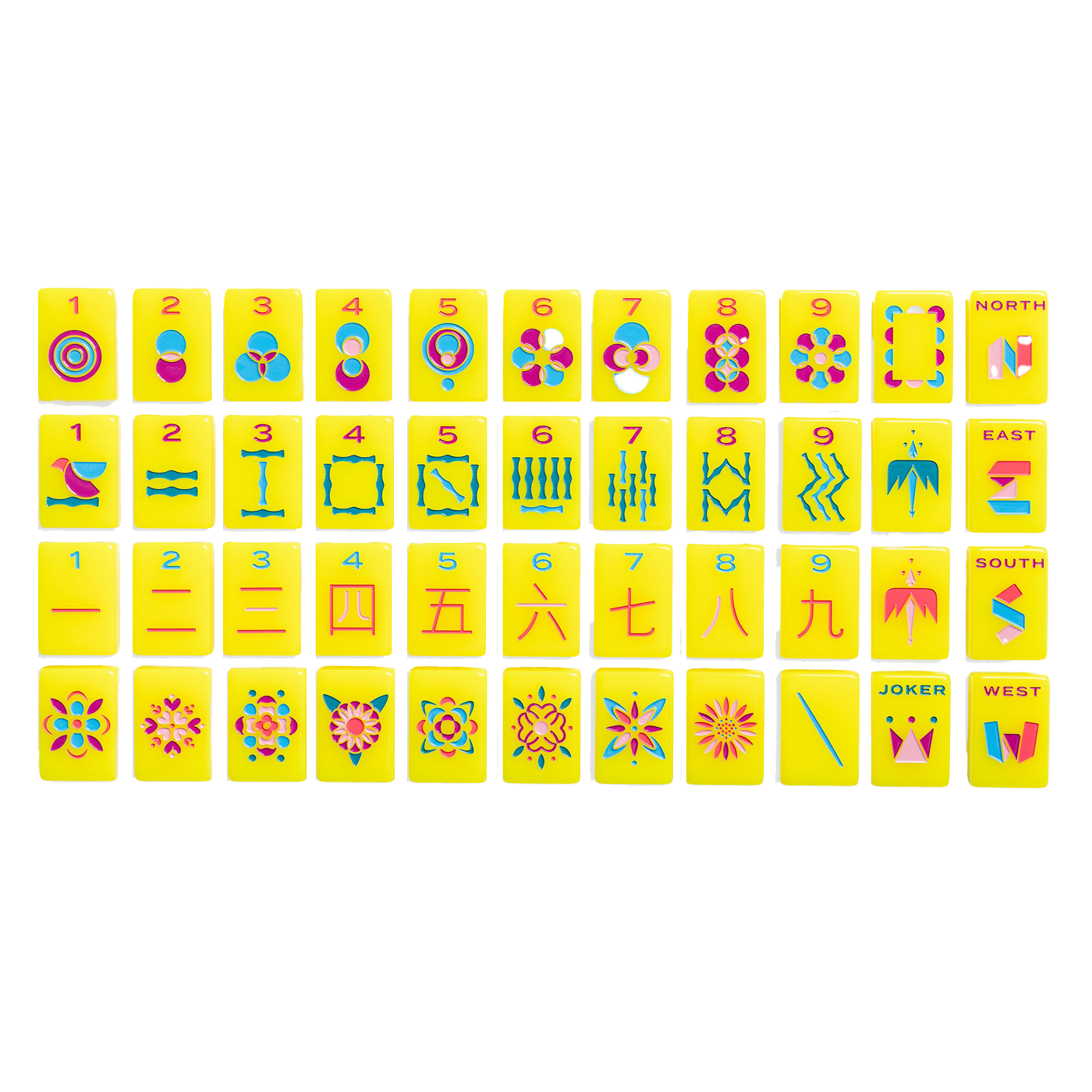 The Mahjong Line Tile Set