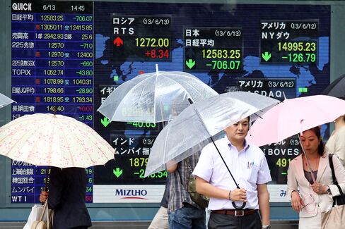 Asian Stocks Retreat as Fed Signals Stimulus Cut This Year