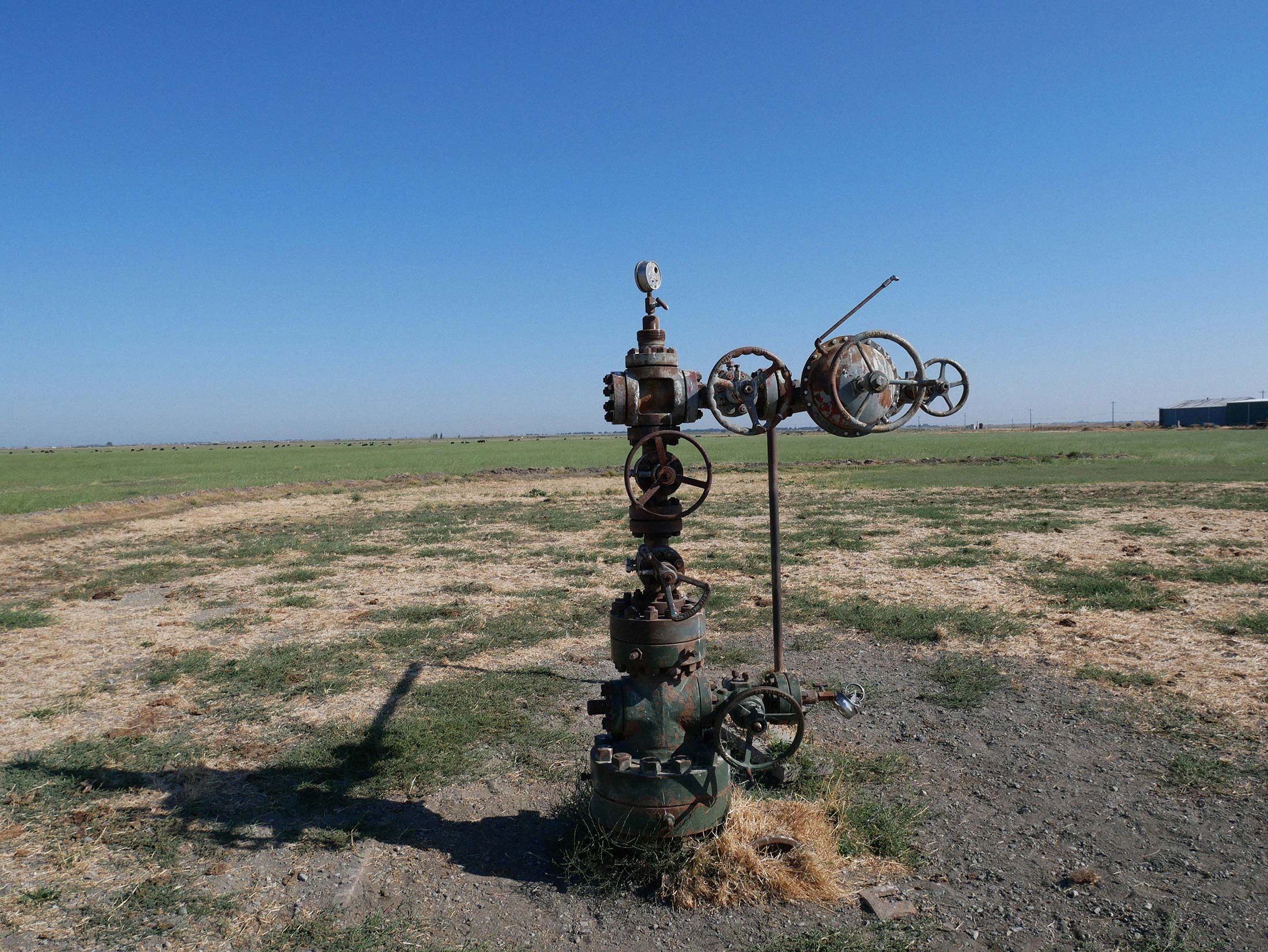 Gas well No.&nbsp;095-20708, 4&nbsp;miles north of Rio Vista, Calif., in 2017