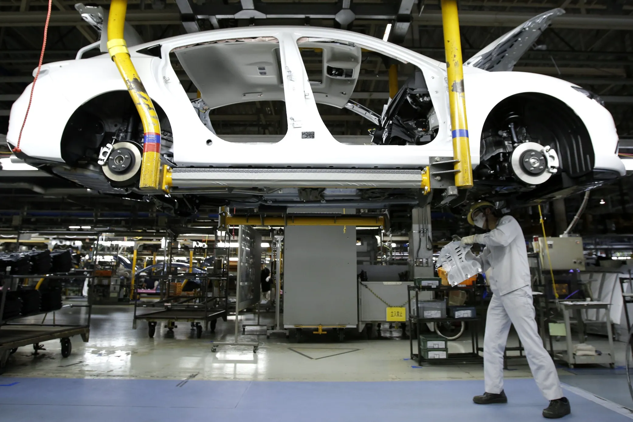 The Mazda Motor Corp. plant in Hofu, Yamaguchi Prefecture, Japan.