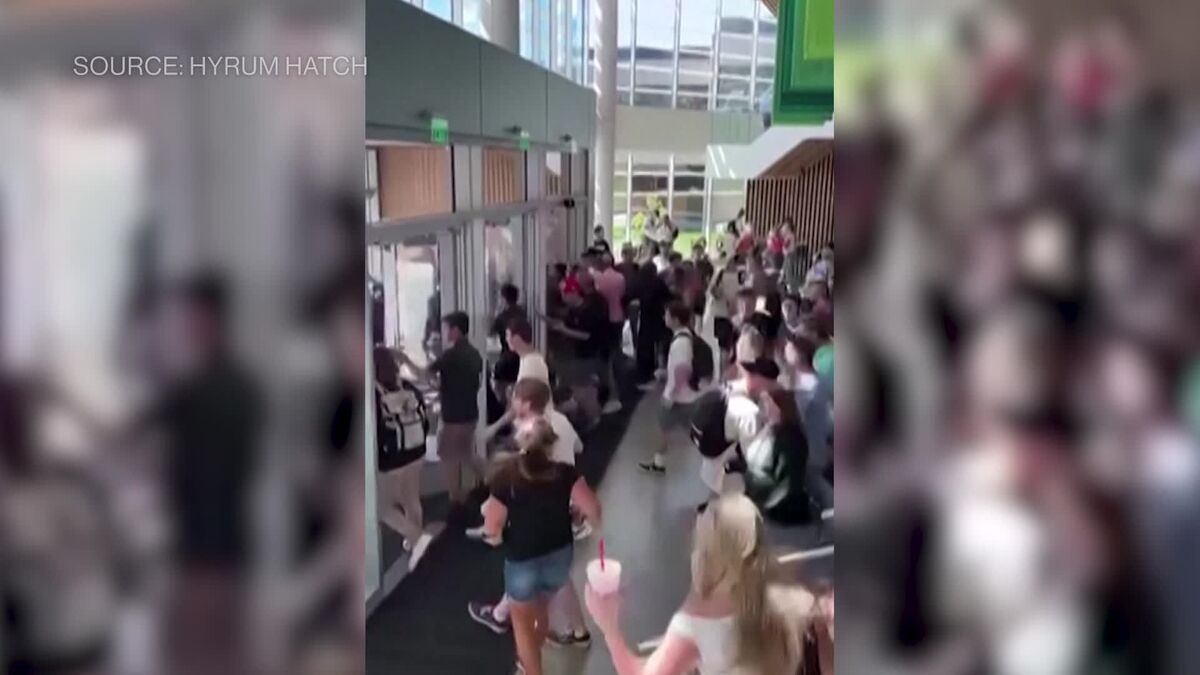 Charlie Kirk Shooting: Students Seen Fleeing Campus