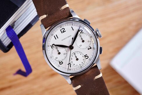 The "Harvard Chronograph" from the mid-1950s.