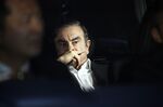 Carlos Ghosn leaves his lawyer's office in Tokyo, on March 6, 2019.&nbsp;