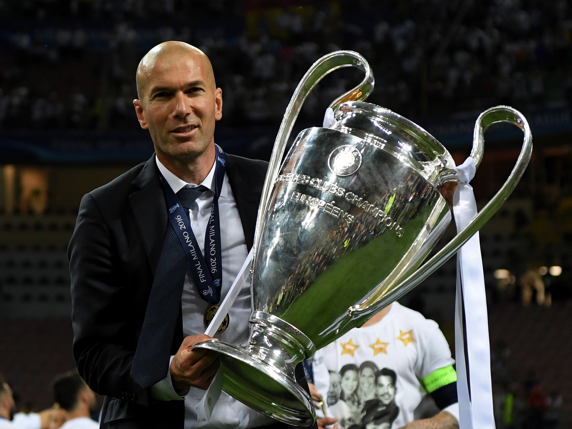 Real madrid coach zidane