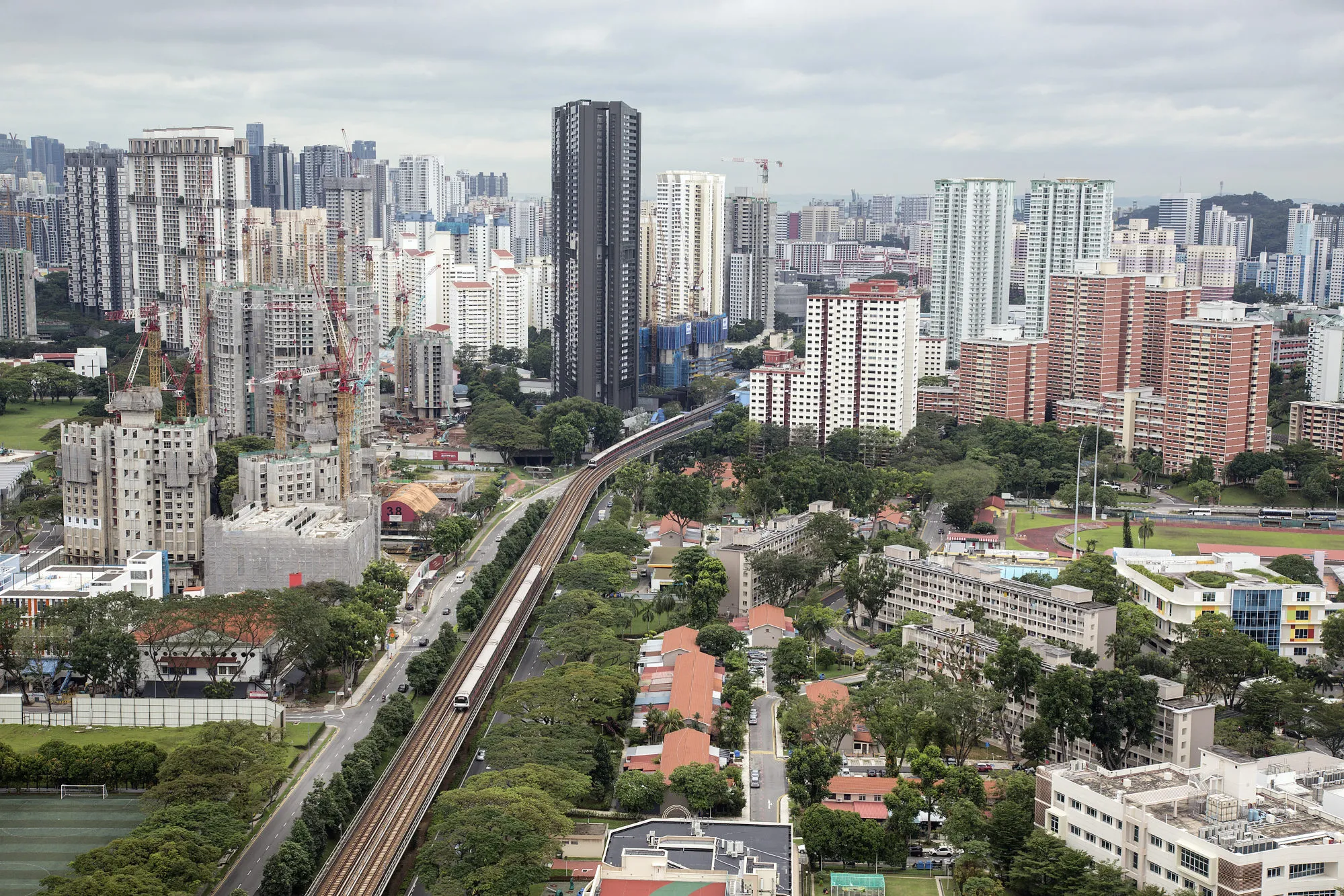 Queenstown estate in Singapore.