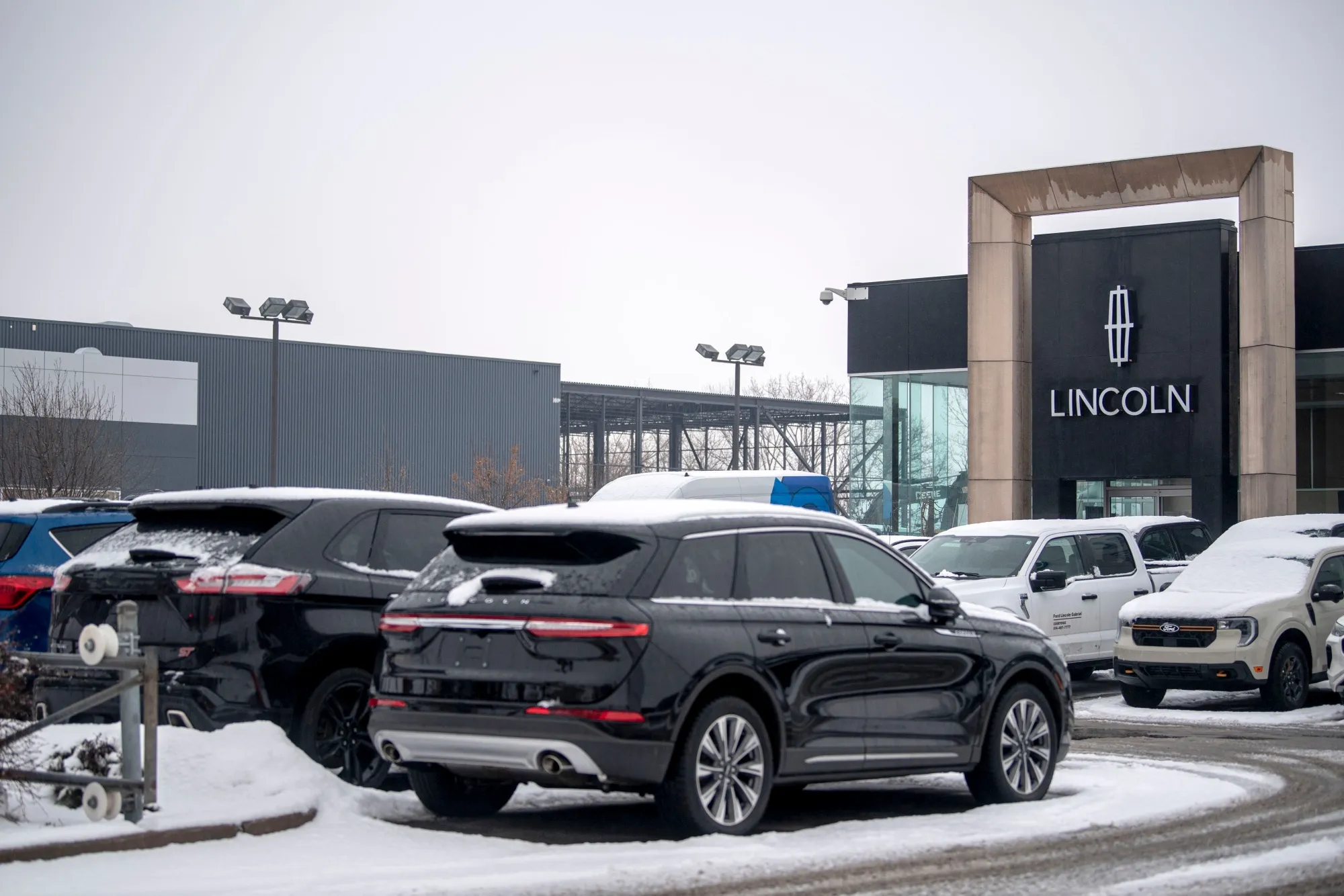 A Ford dealership in Montreal.