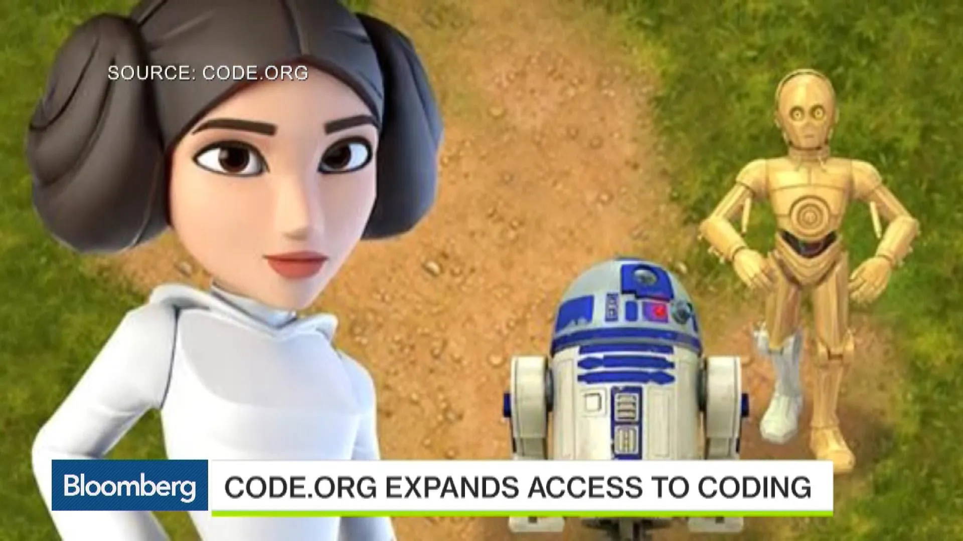 Watch Code.org Makes Coding Accessible To All Using ‘Star Wars’ - Bloomberg