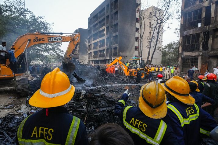 Air India Boeing Plane Crashed In Ahmedabad