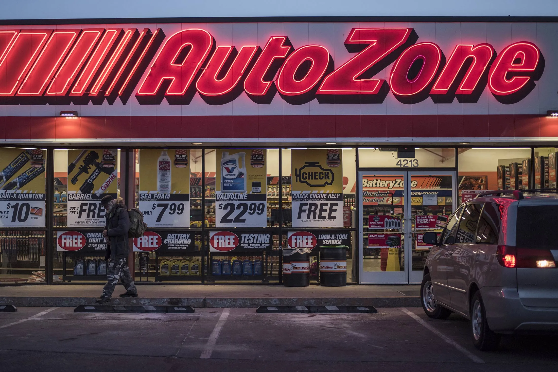 An AutoZone Inc. store in Albuquerque, New Mexico.
