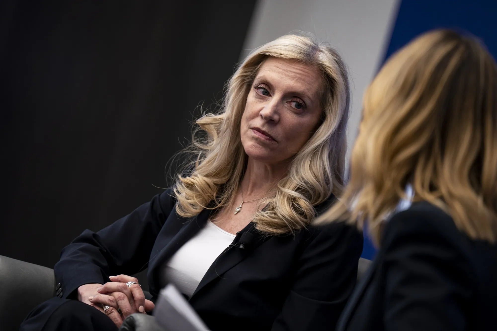 Lael Brainard during the Semafor World Economy Summit in Washington, DC, on Wednesday.