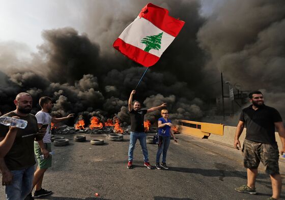 Nationwide Protests Erupt in Lebanon as Economic Crisis Deepens