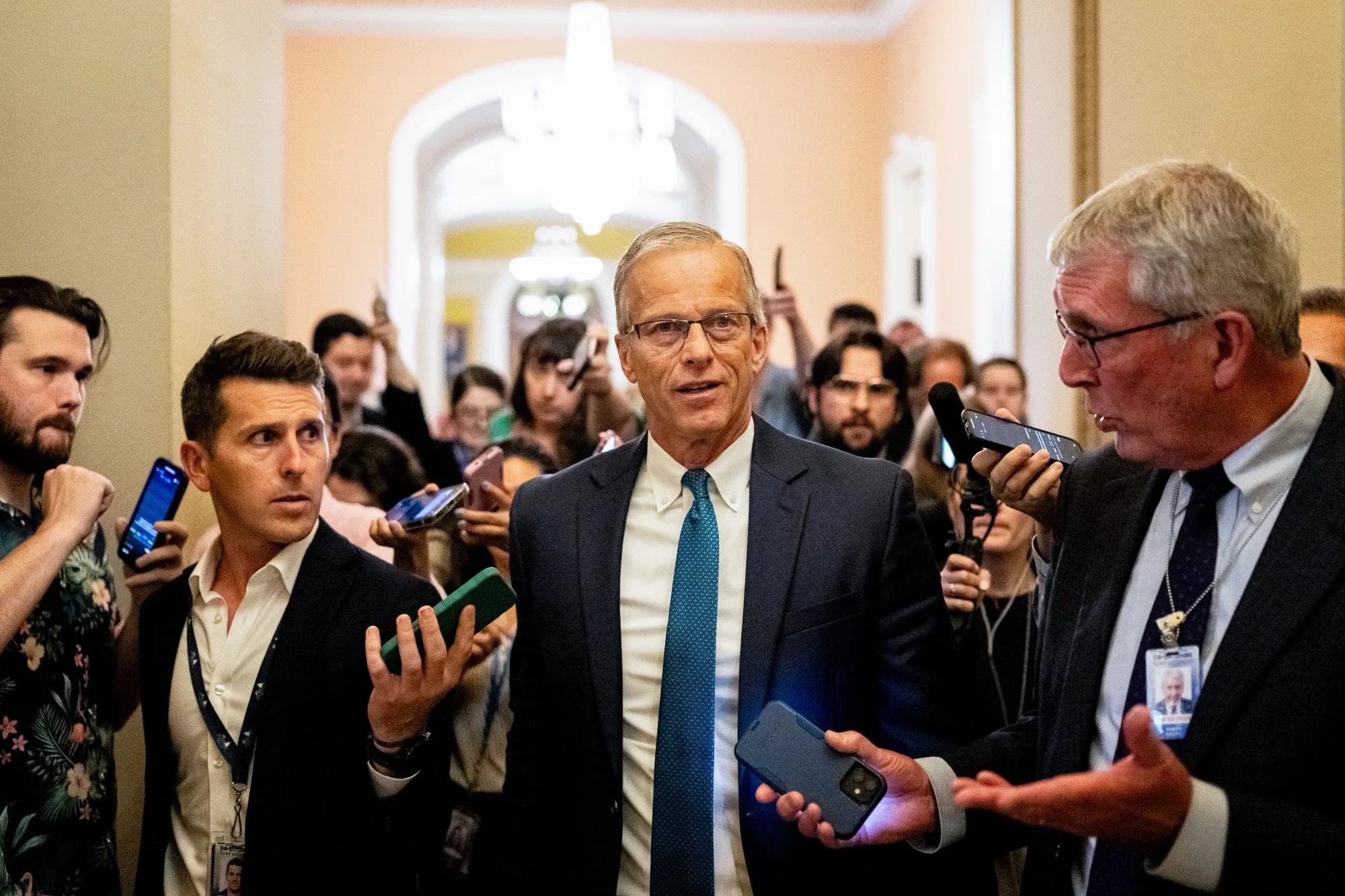 トランプ税制法案、上院での造反阻止が焦点－共和党内の調整続く