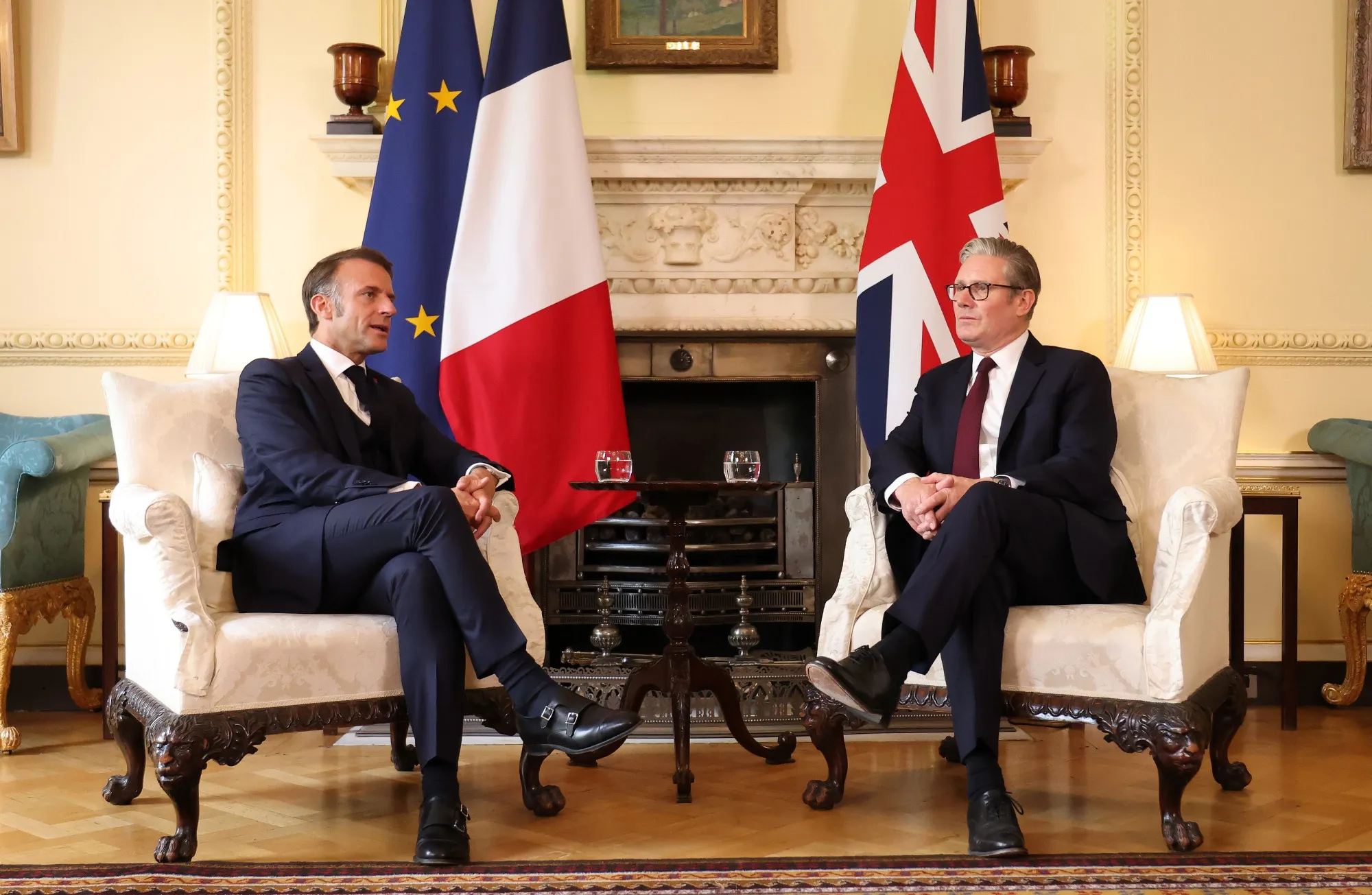 French President Emmanuel Macron UK State Visit Day 2