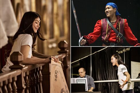 Clockwise from left: Yu Liang, Niu Tianlong and Li Weiling.