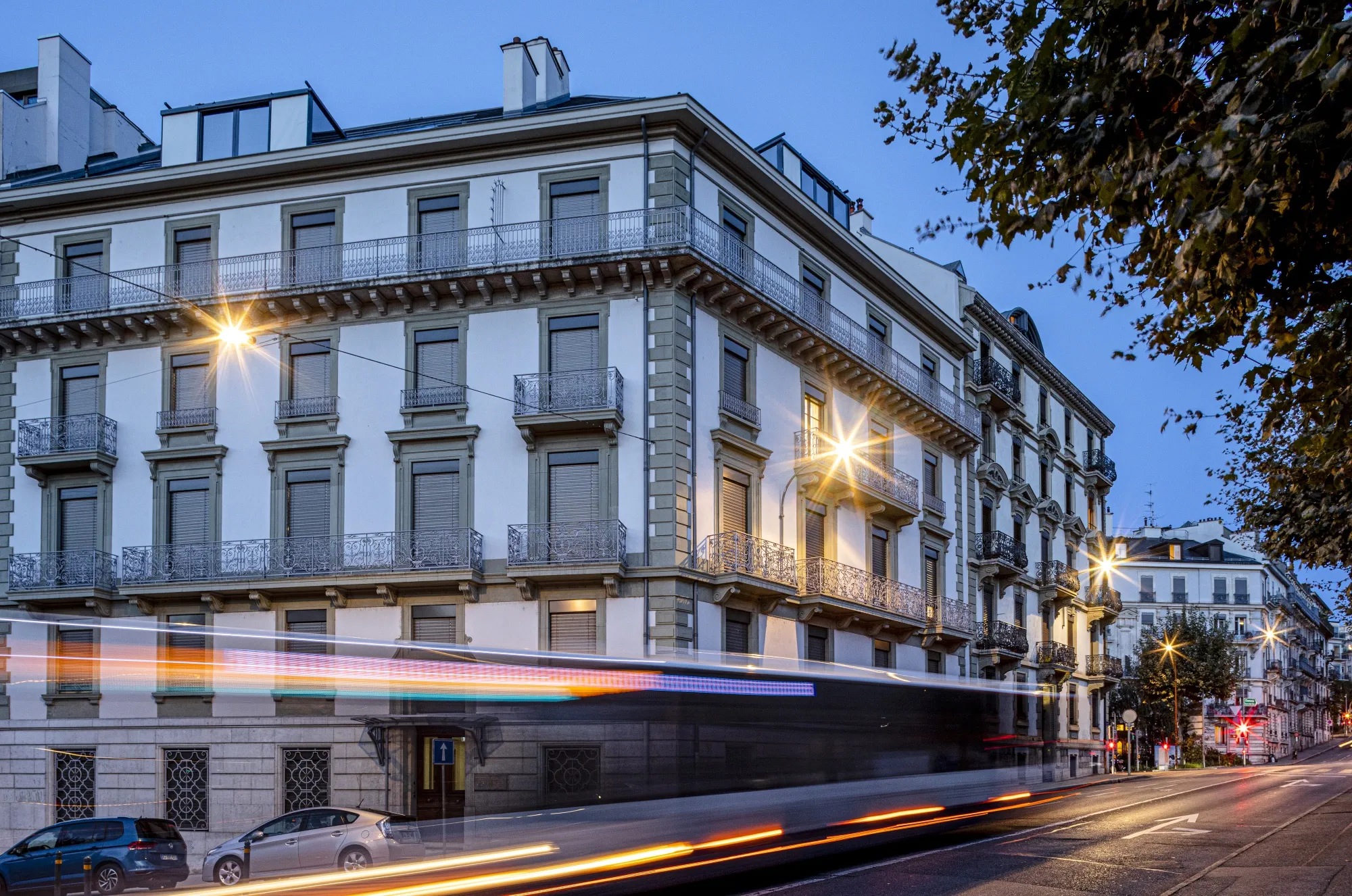 The headquarters of CBH Compagnie Bancaire Helvetique SA in Geneva.