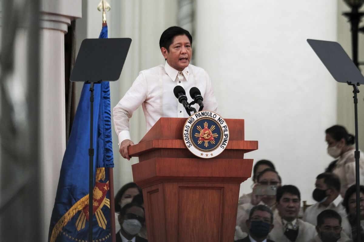 Philippine President Bongbong Marcos Tests Positive for Covid - Bloomberg