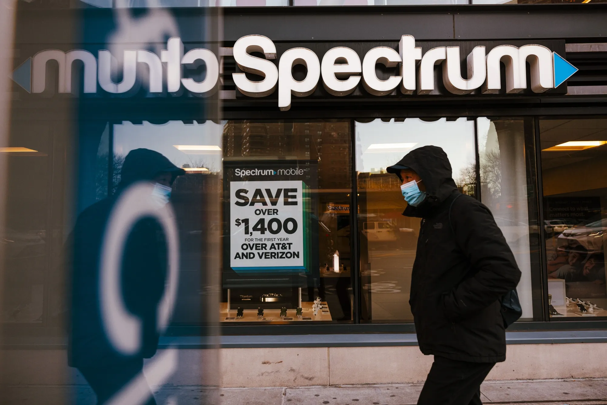 Charter operates under the Spectrum brand.