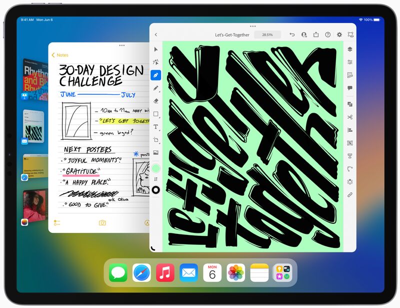 se relaciona con el nuevo sistema multitarea del iPad de Apple no es suficiente