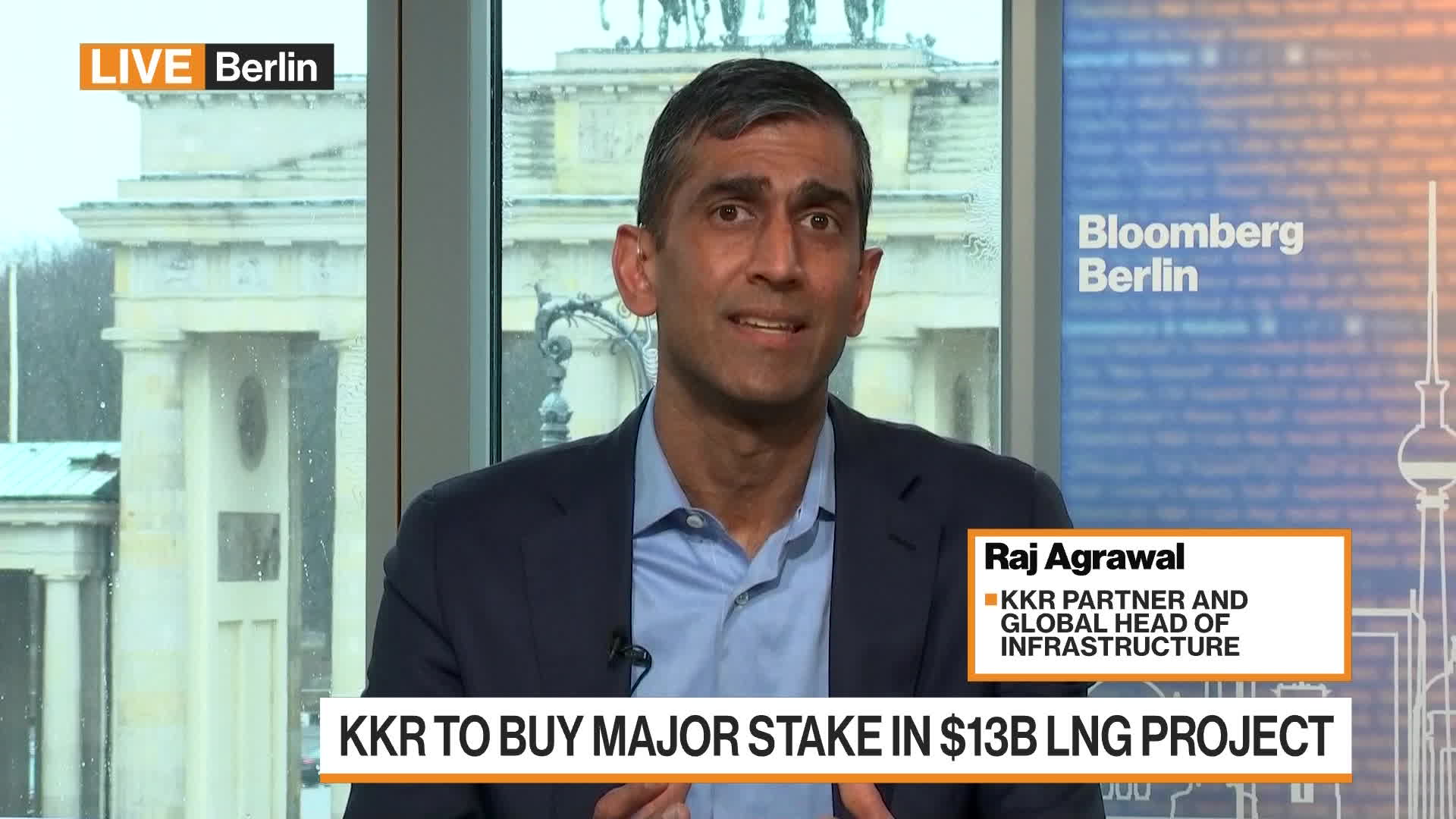 Watch KKR's Agrawal on Investing in Infrastructure Bloomberg