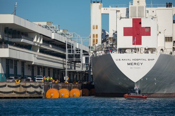 Trump to Send Off Navy Hospital Ship for New York Virus Mission