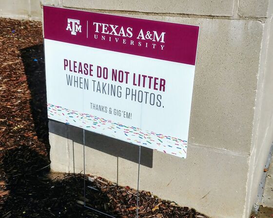 Glitter Is Litter Campaign Hits Class of '19