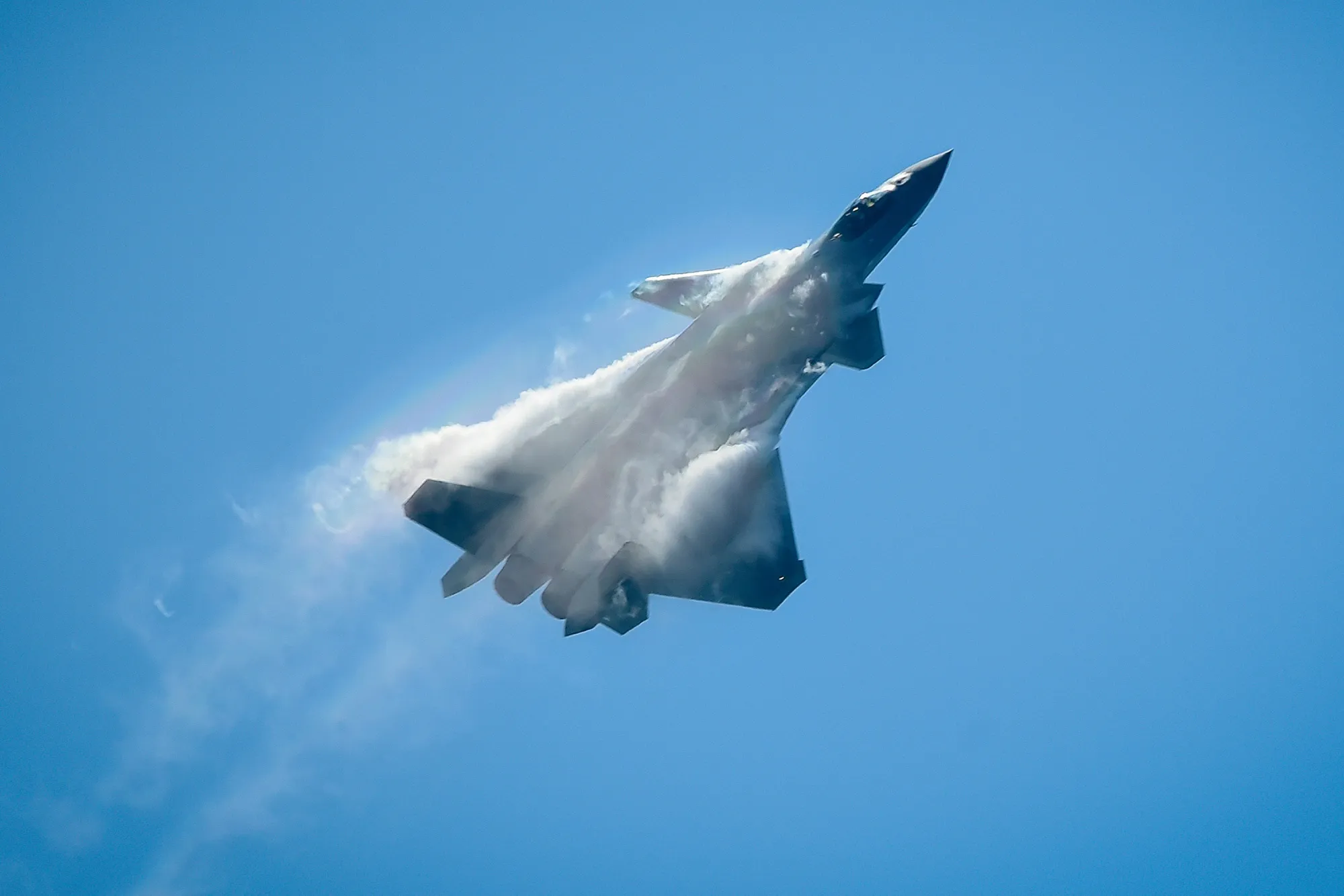 China’s J-20 stealth fighter.