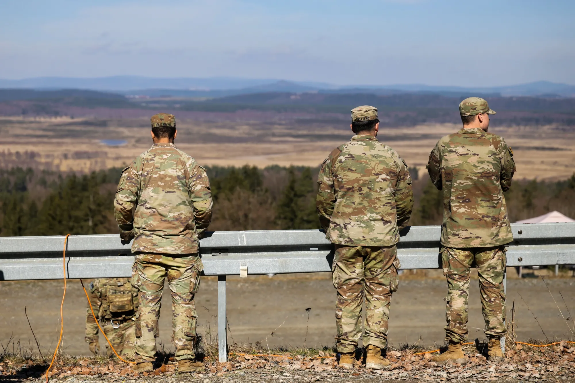Soldiers from the US Army.