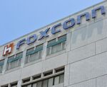 Foxconn headquarters in Tuchung city, northern Taiwan.