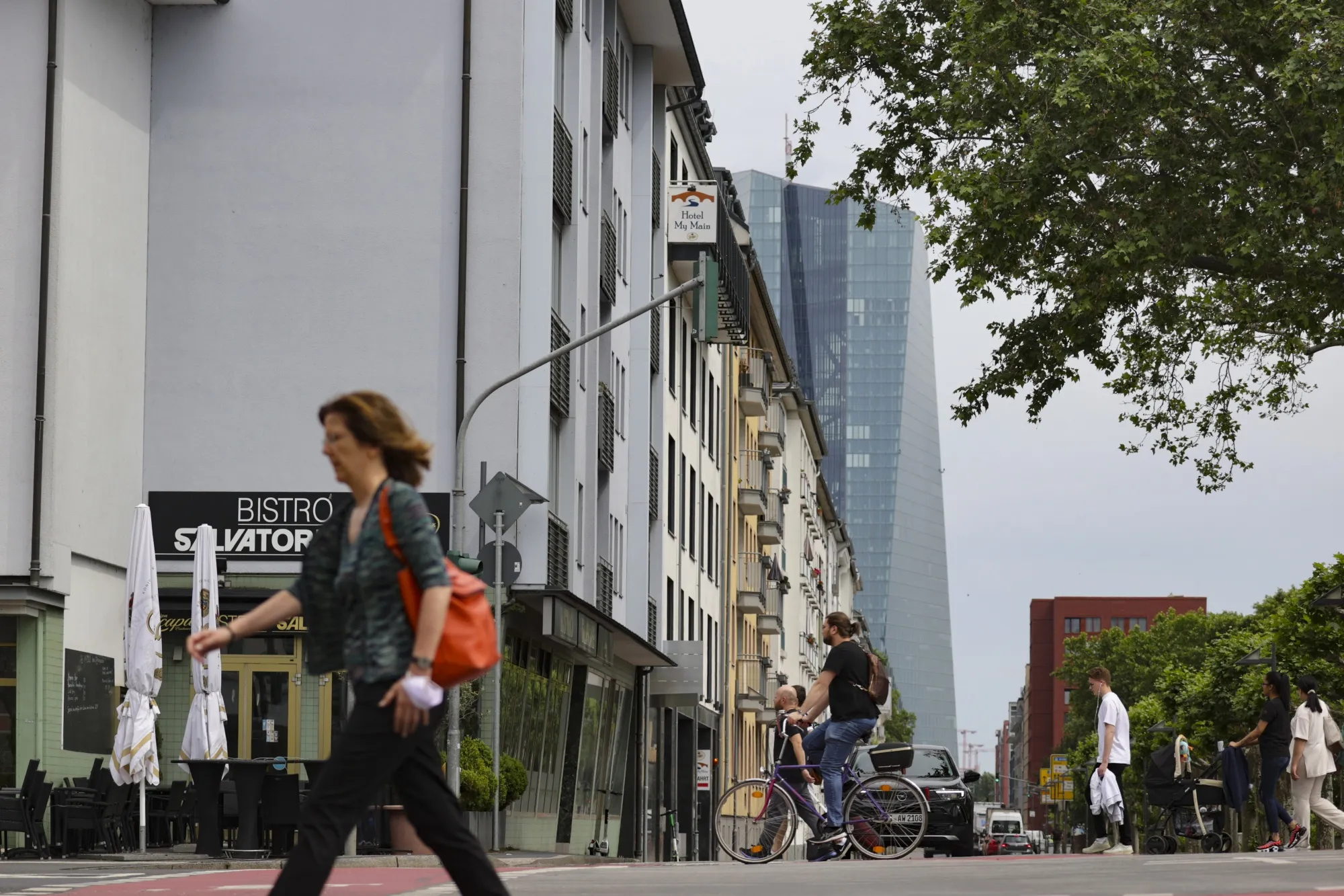 The European Central Bank headquarters.