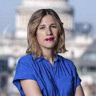Ana Andrade of Bloomberg News at Bloomberg HQ London April 29, 2025. Photographer Chris Ratcliffe/Bloomberg News  HIT