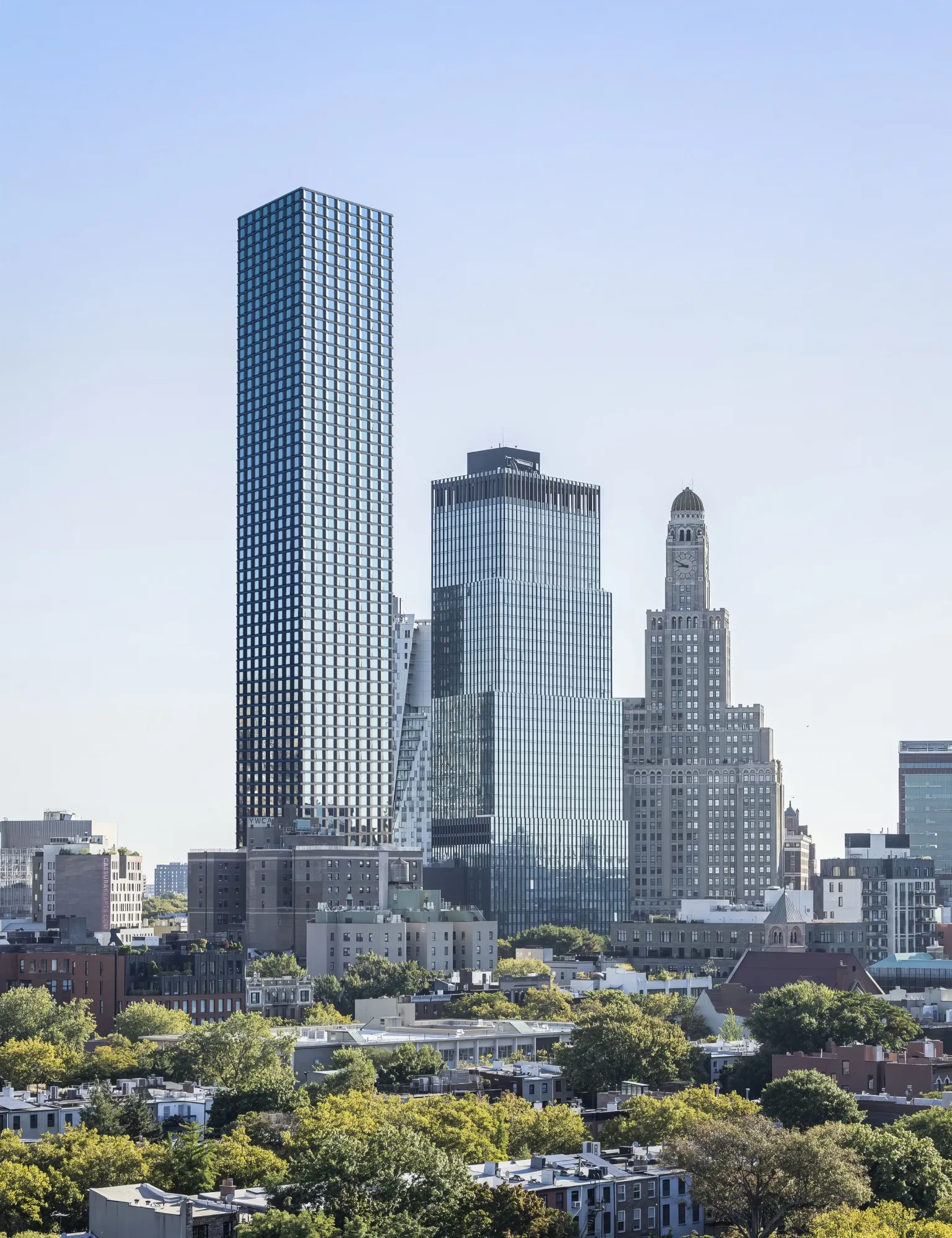 A rendering of the Alloy Development apartment tower in downtown Brooklyn.